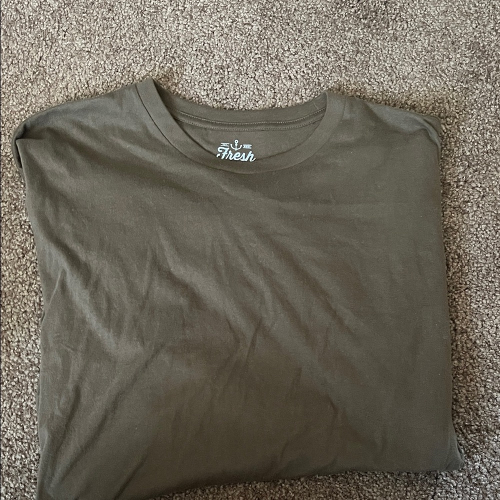 Men's Short Sleeve Crew Tee — Olive